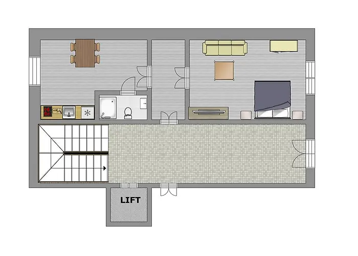 דירה Glamour Excellent